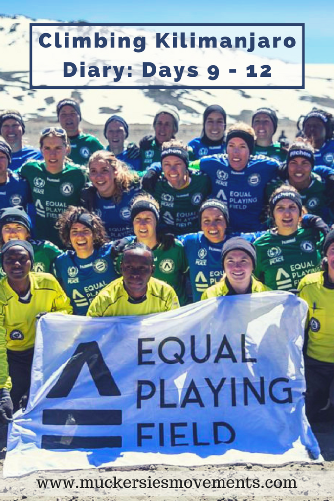 Climbing Kilimanjaro Diary Days 9-12